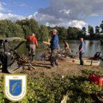 Schweres Gerät im Einsatz