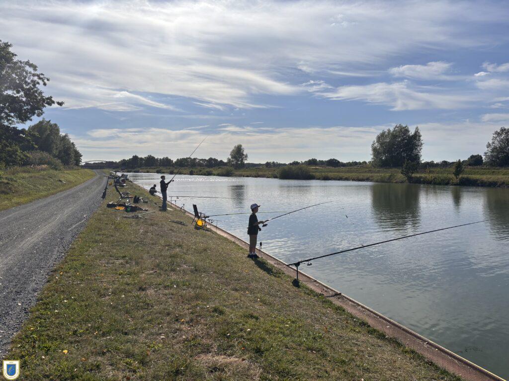 Jugendangeln am Mittellandkanal