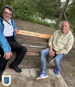 Besondere Ehrung für Uwe Schneider am Danndorfer Hechtteich